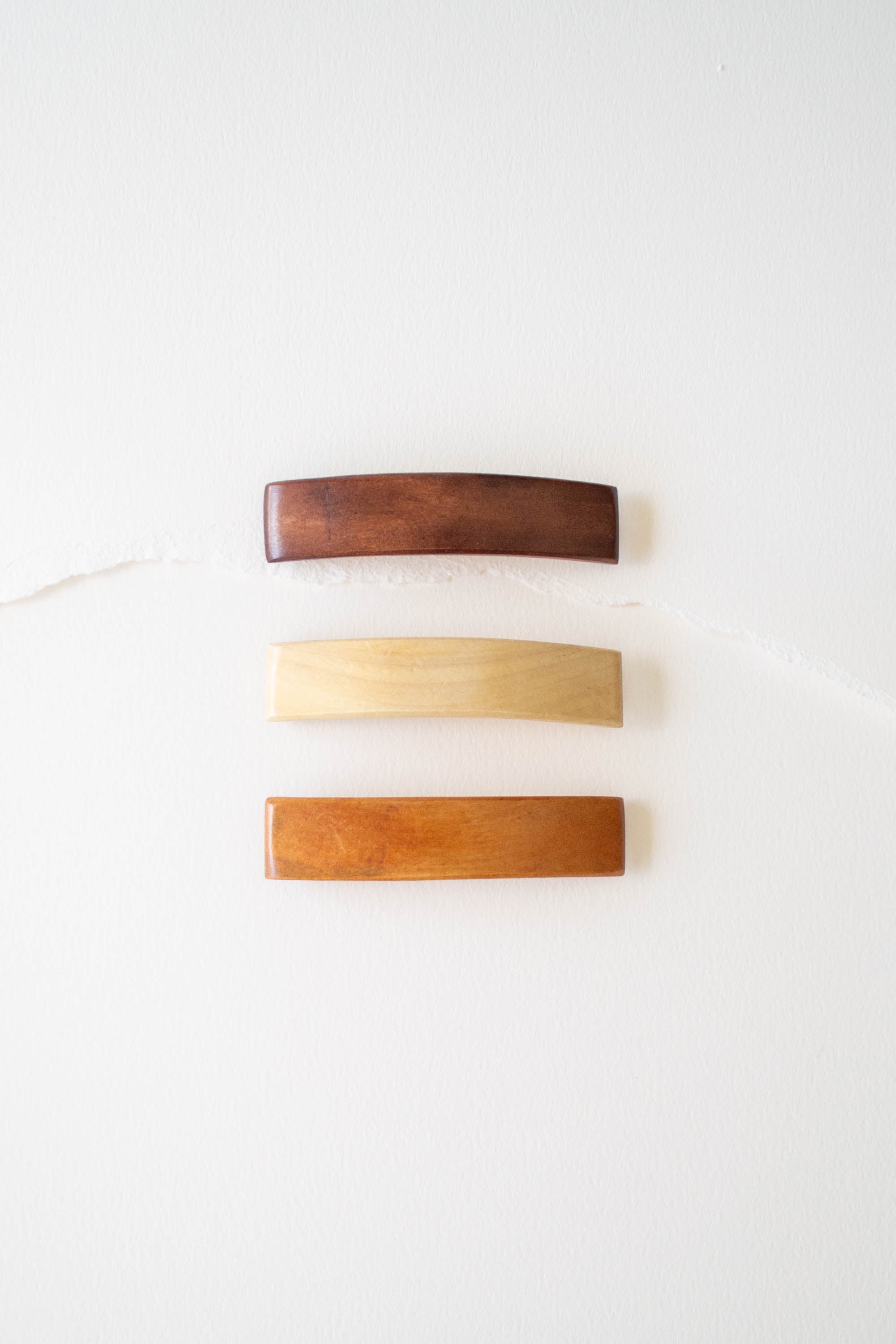 Shashi Wooden Hair Barrette