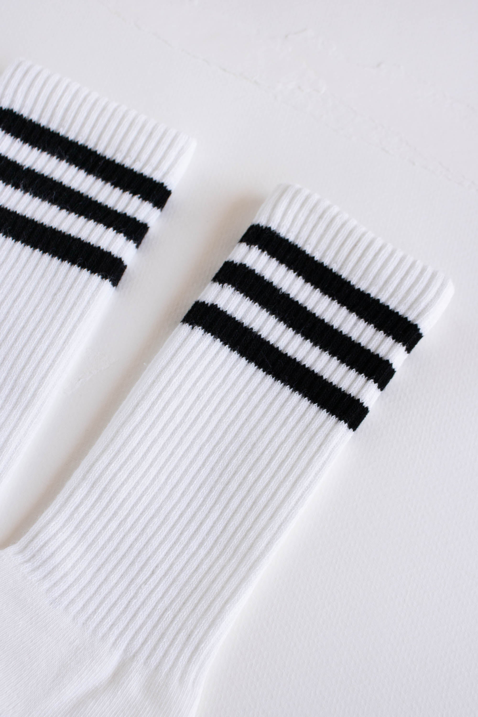 Bridget Retro Stripe Crew Socks