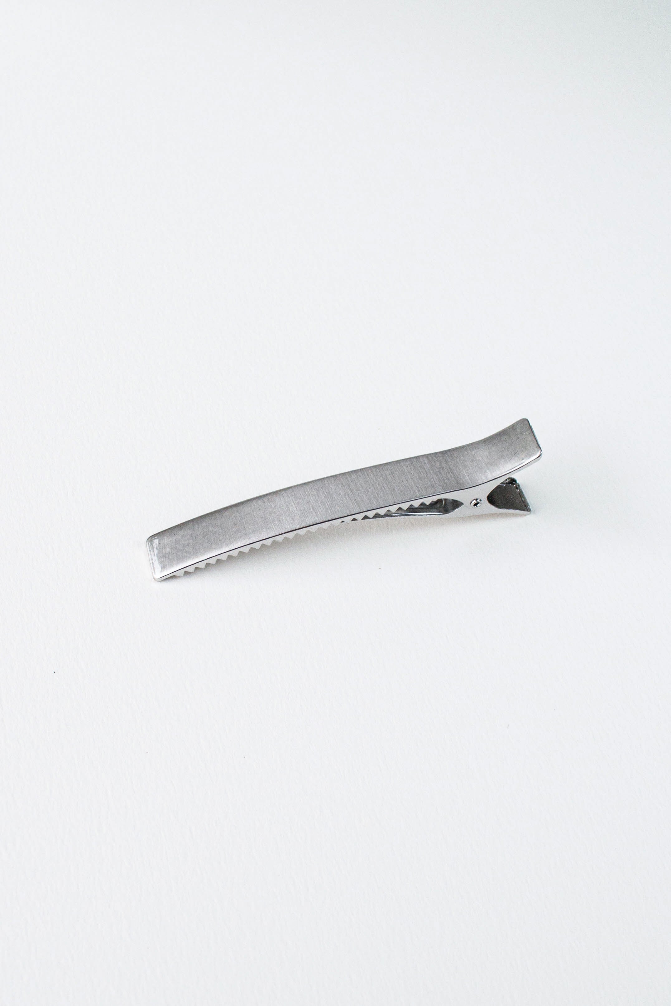 Large Glossy Metal Coating unique Hair Clip