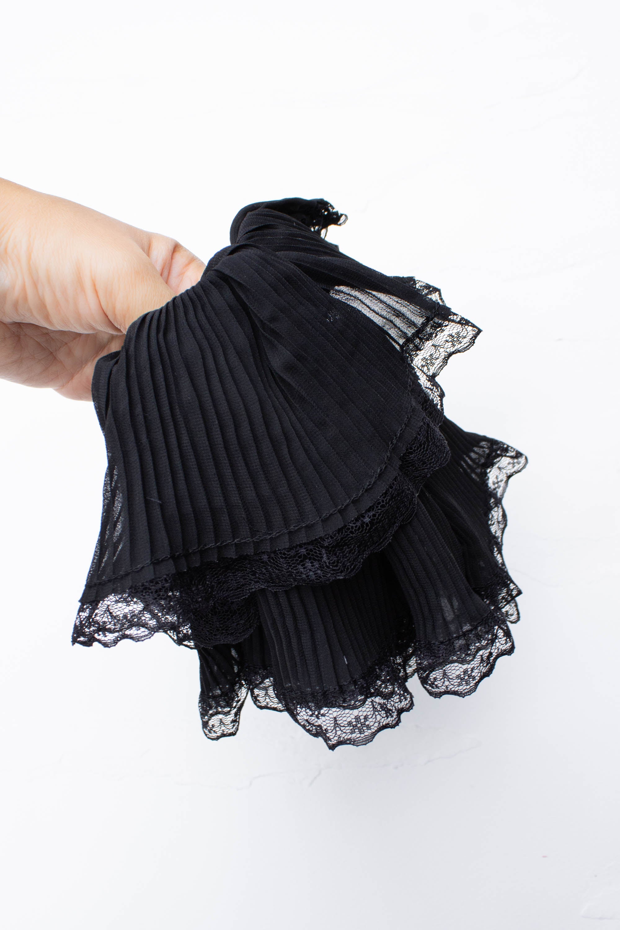 Ruffled Chiffon Hair Scrunchies