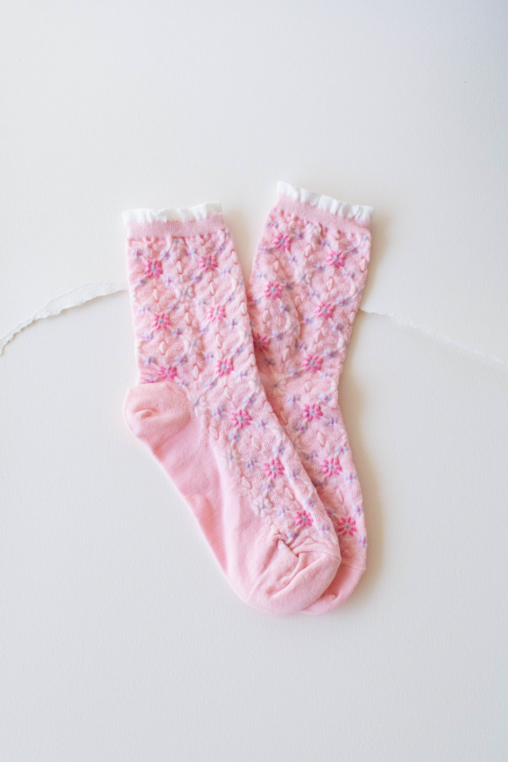 Flower Blooming Socks