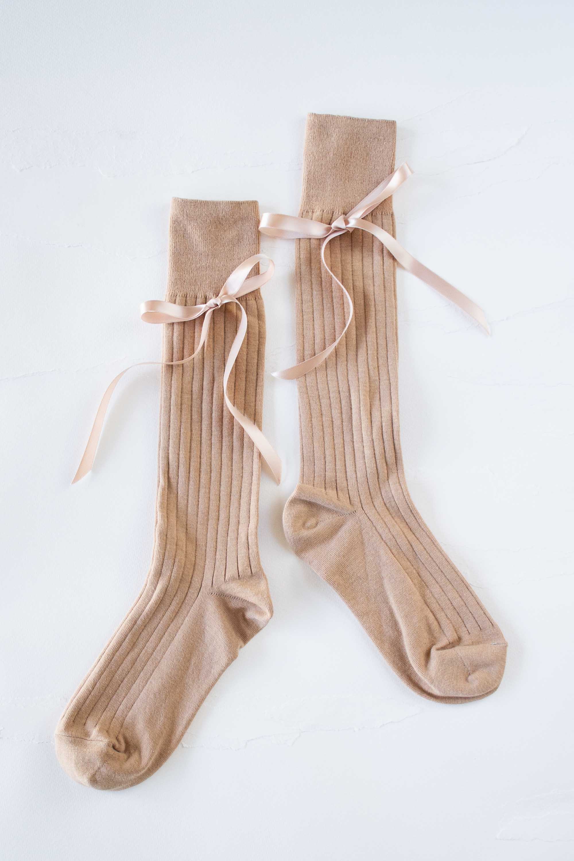 The Ribbon Knee Socks